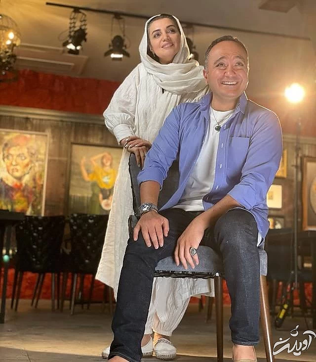 تبریک الهام پاوه نژاد برای تولد احسان کرمی احسان کرمی و الهام پاوه نژاد